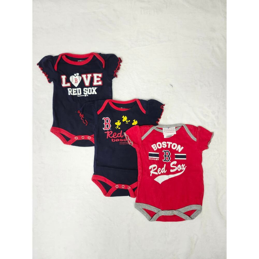 Girls Red Sox Bodysuit lot